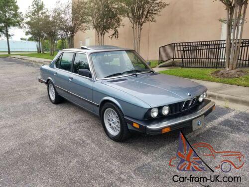 1987 BMW 535i I AUTOMATIC