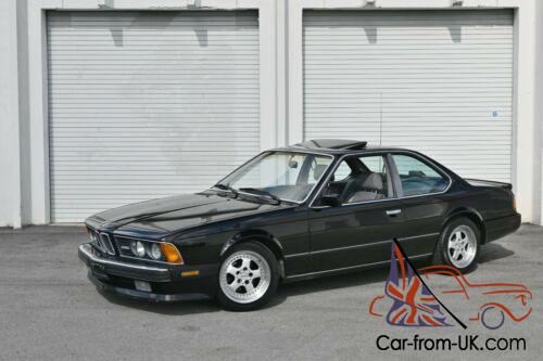 1988 BMW M6 E24 M6 POWER CALI CAR