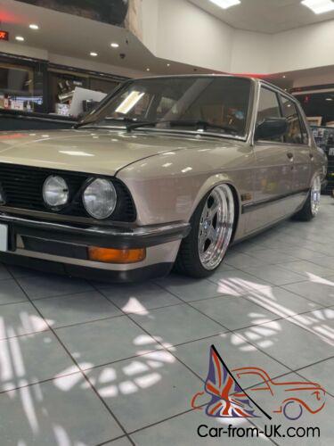 Bmw e28 525 2.7 on air ride with ac schnitzer 3 piece alloy wheels
