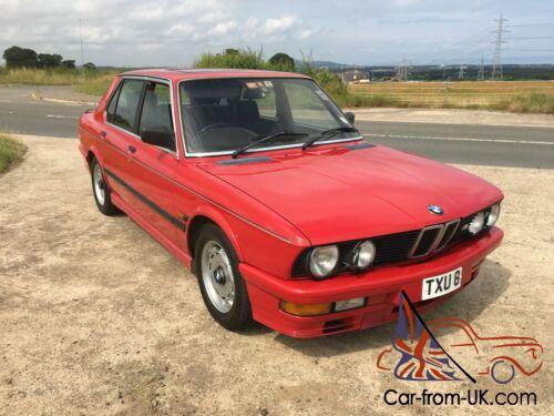 BMW E28 535i M5 Sport 1985 Mot'd till may 2022 & just serviced, Great to drive!