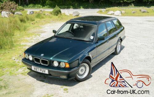 BMW E34 525i Touring 5 Speed Manual - 1996 Oxford green - OFFERS WELCOME