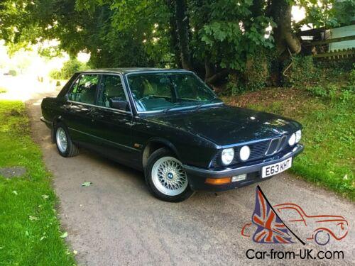 BMW e28 525e eta 2.7 black low mileage 116k , great history , recent service ,