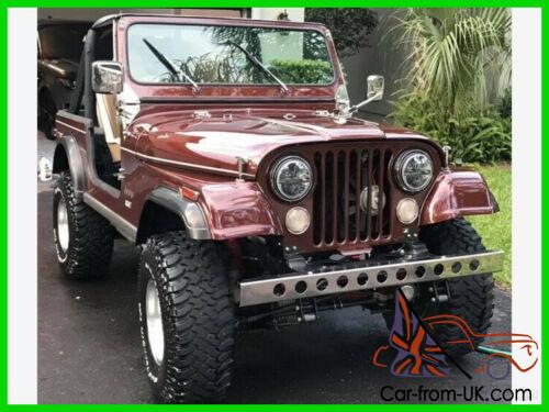 1976 Jeep CJ 7  $25K in Custom Work 14,500 Original Miles