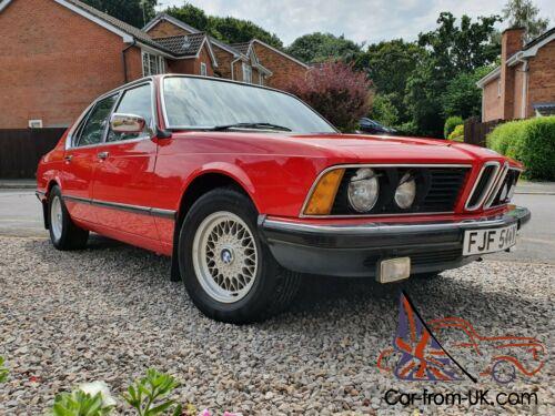 BMW E23 728 automatic amazing car Historic Registered