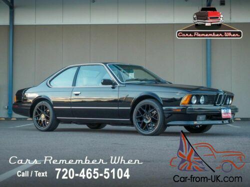 1989 BMW 6-Series 635CSi 84,711 Original Miles | New Wheels and Tire