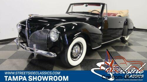 1940 Lincoln MKZ/Zephyr Convertible Coupe