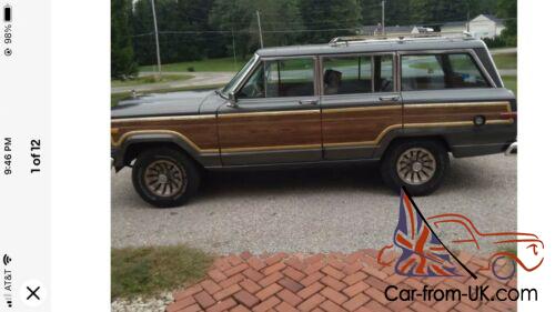 1986 Jeep Grand Wagoneer wood