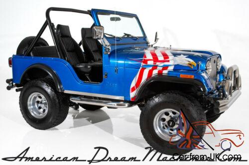 1981 Jeep CJ American Eagle Themed  350, 4-Speed, 4X4
