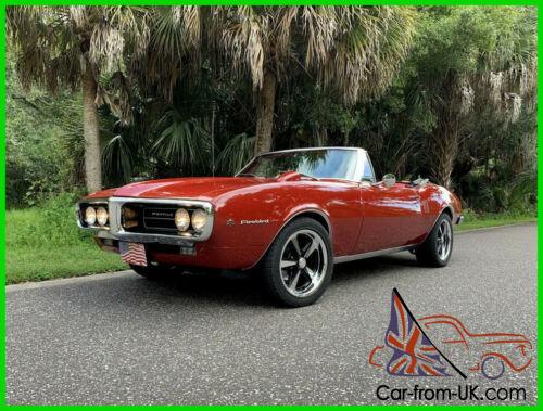 1967 Pontiac Firebird 4 wheel disc brakes with drilled and slotted rotors