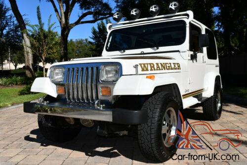 1988 Jeep Wrangler Power Steering Breaks Stereo CD Restored Mint