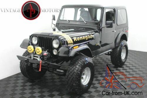 1976 JEEP CJ V8 4X4 MANUAL TRANS!