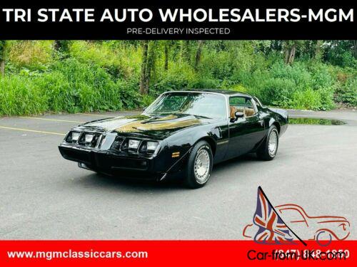 1981 Pontiac Firebird U19 BLACK/GOLD T TOPS TURBO