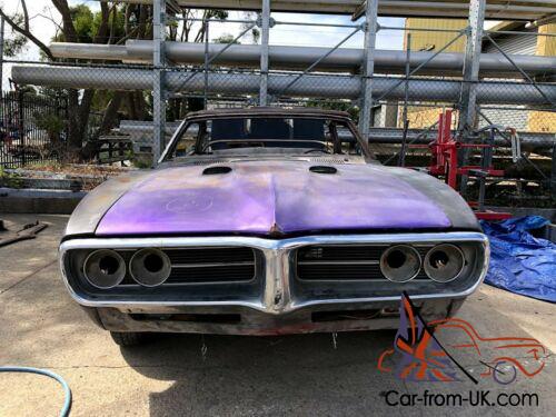 1967 Pontiac Firebird convertible PROJECT # camaro , chev holden , ford chrylser