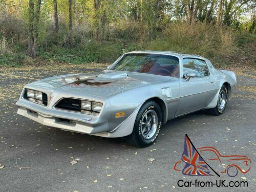 1978 Pontiac Trans Am Z CODE 400 T TOPS PLATINUM ORIGINAL SILVER