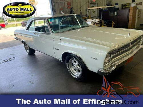1965 Plymouth Satellite vinyl bucket seats