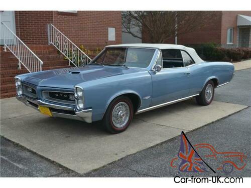 1966 Pontiac GTO Convertible
