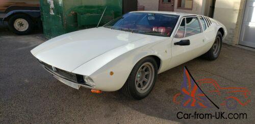 1970 De Tomaso Mangusta leather