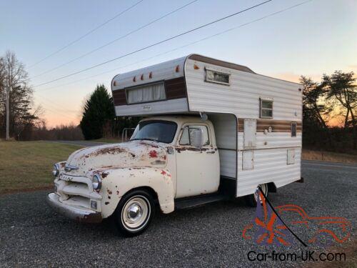 1955 Chevrolet 3100 *NO RESERVE* Patina Hotrod Ratrod Vintage Camper RV