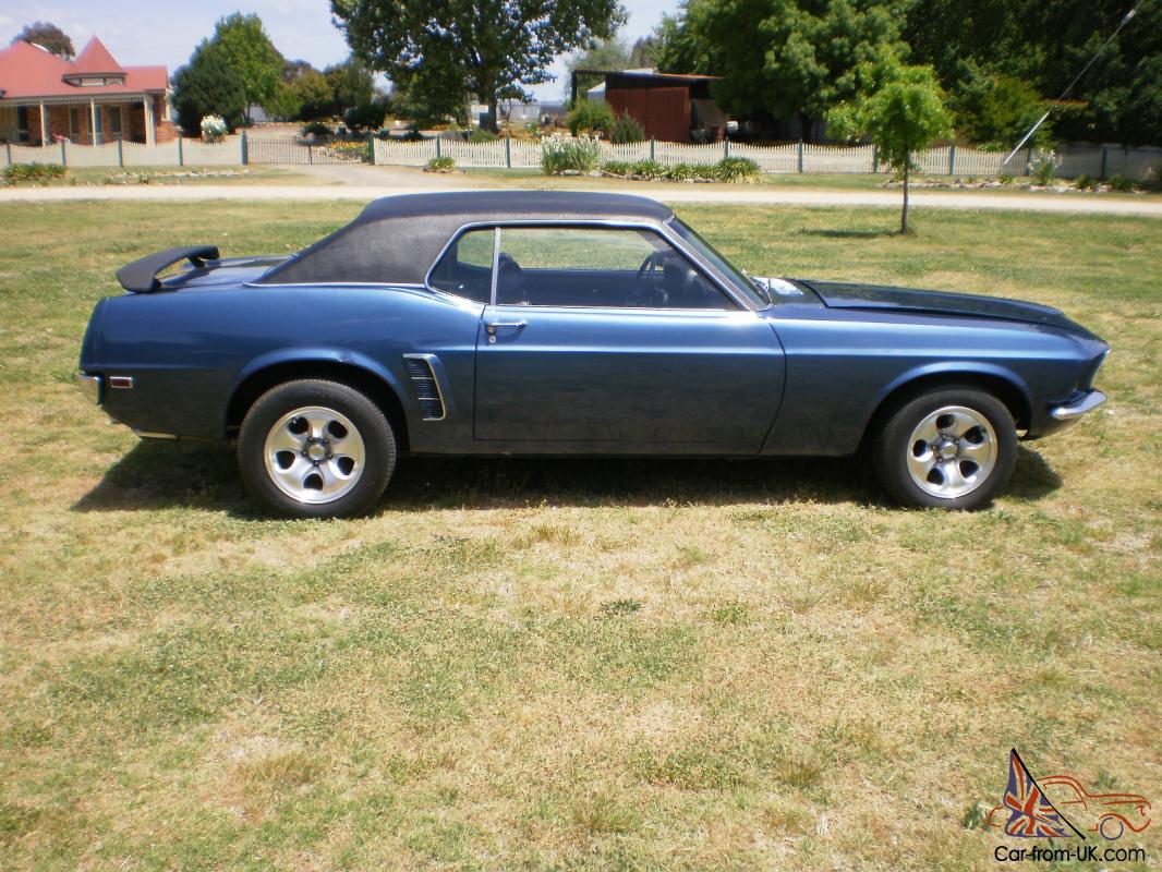 1969 Mustang 351 Windsor V8 Auto Coupe 69 Mustang 351 V8 Auto HAS Video ...