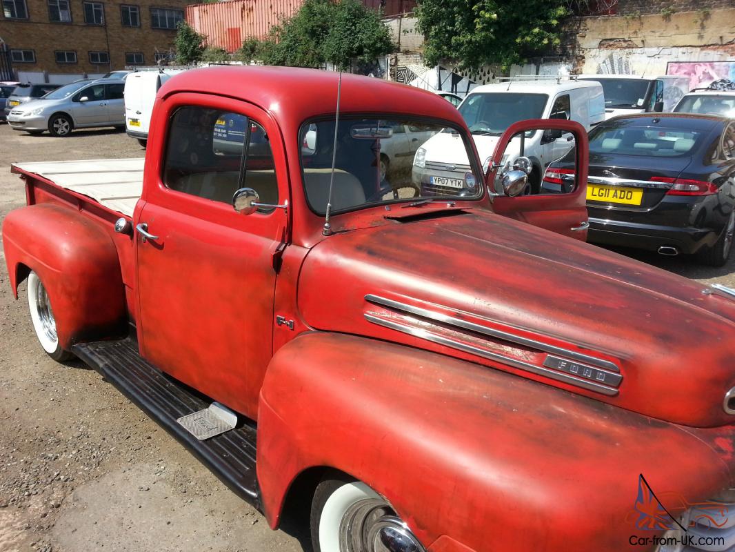 Ford Pick Up 1949 Red 5800cc