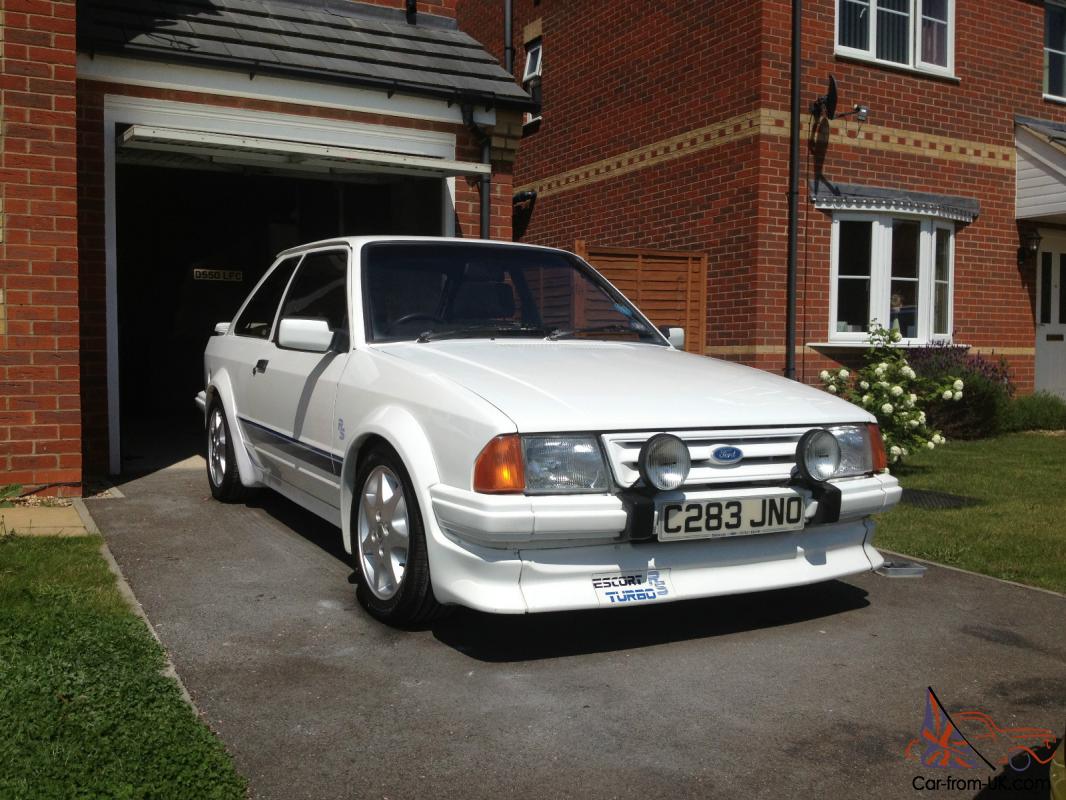 1986 Ford Escort Rs Turbo S1 Rare Power For Sale