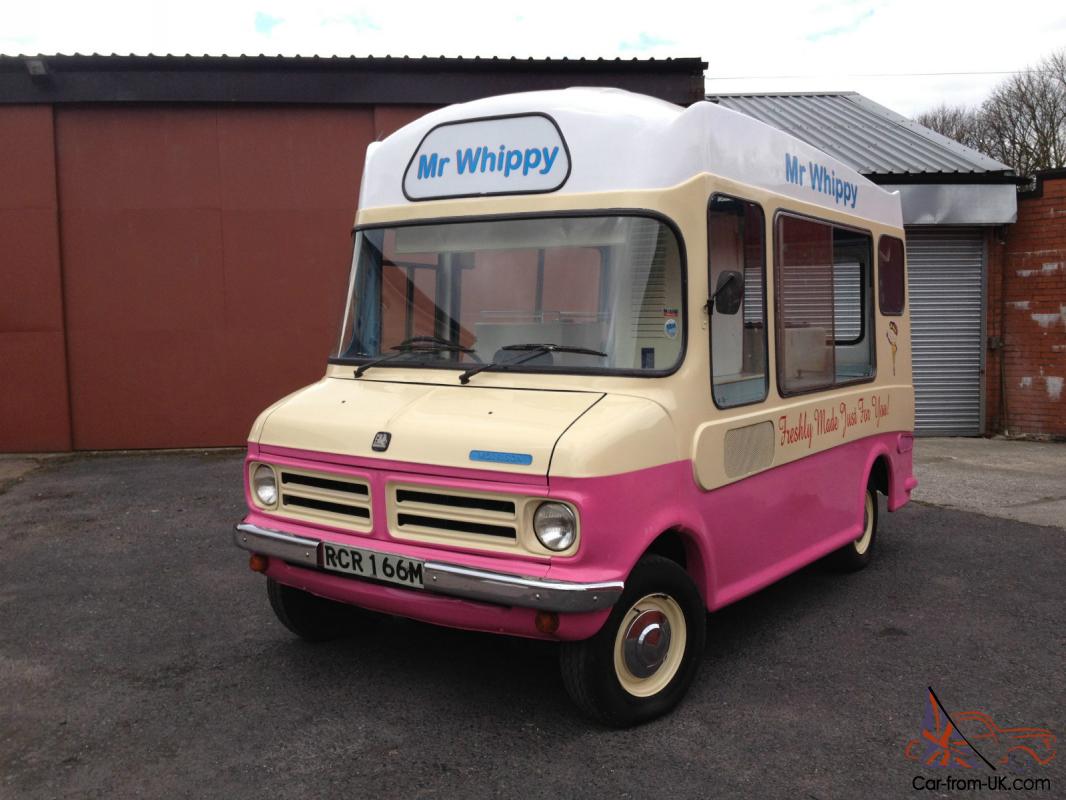Original Morrison Classic Bedford CF Soft Ice Cream Van Mr Whippy -  Historic Van