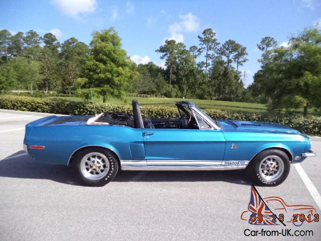 1968 Ford shelby mustang gt 500 convertible #6