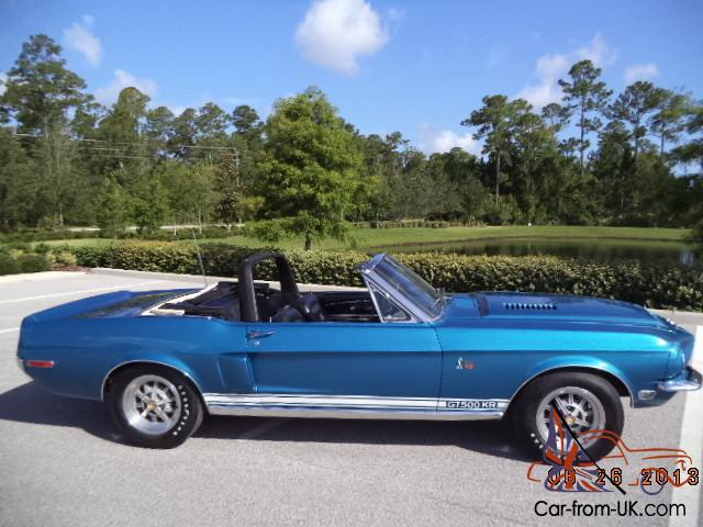 1968 Ford shelby mustang gt 500 convertible #10