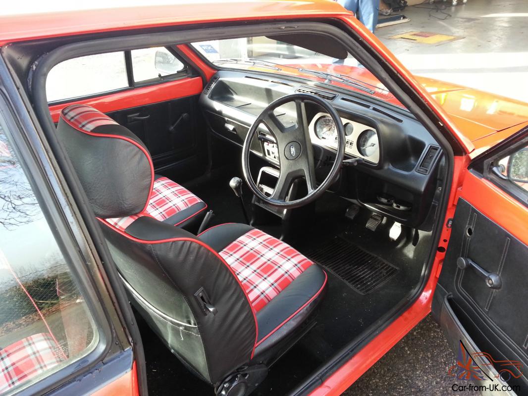Ford Fiesta Mk1 Interior