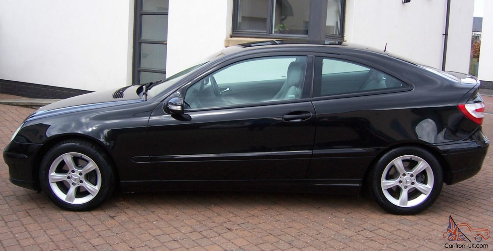 MERCEDES C180 KOMPRESSOR SE AUTOMATIC SPORTS COUPE ONLY 34000 Miles