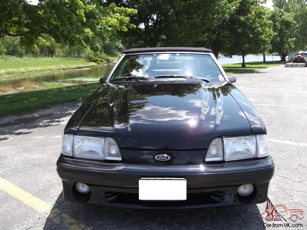 1987 Ford mustang 5.0 convertible value