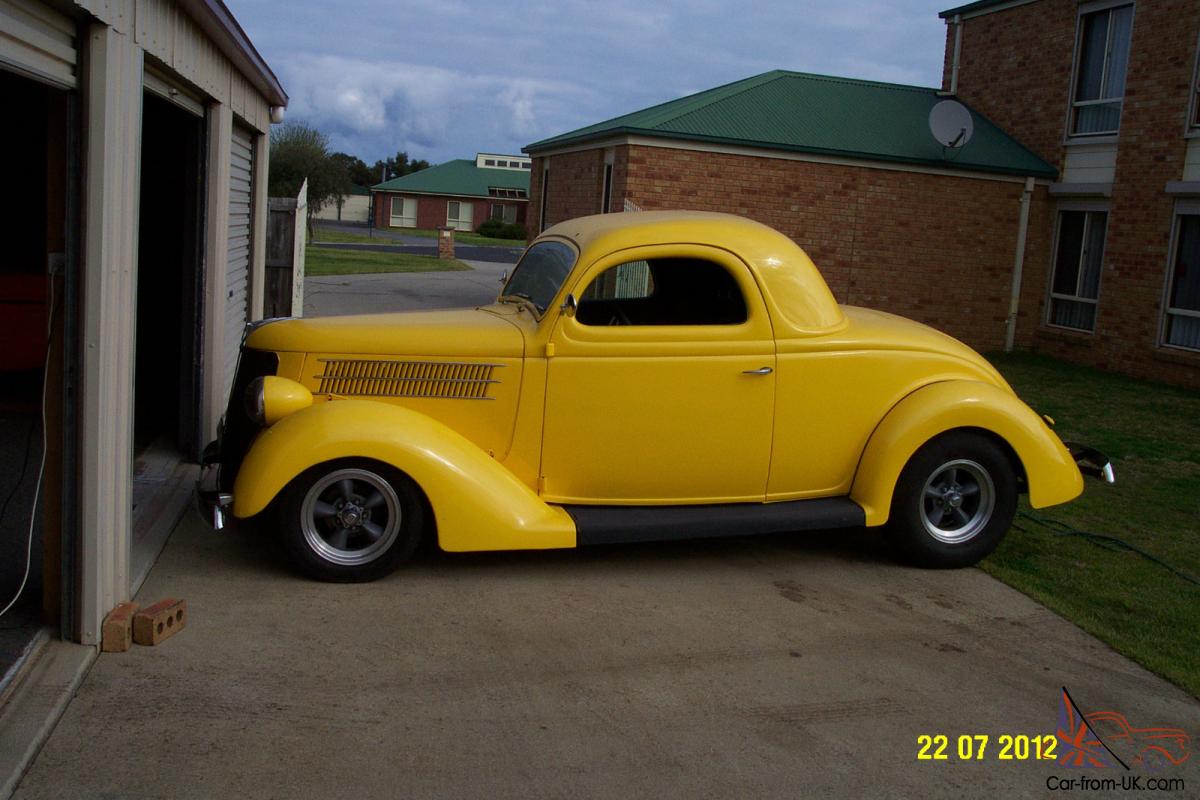 1936 Ford 3 window coupe for sale #9