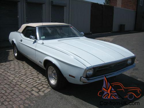 1971 Ford mustang convertible 302