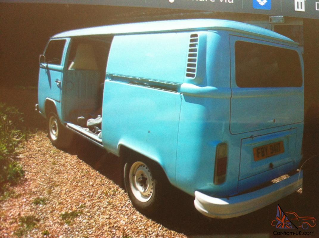 1979 VOLKSWAGEN DELIVERY VAN BLUE