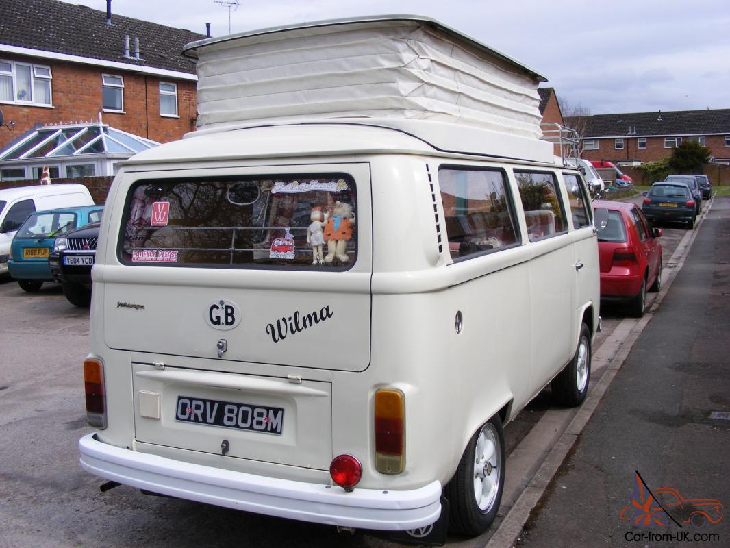 Vw T2 Devon Pop Top Bay Window Campervan 1974 6313