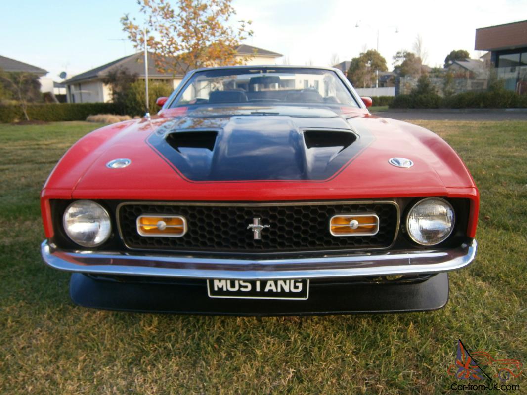 1971 Convertible ford mustang #9