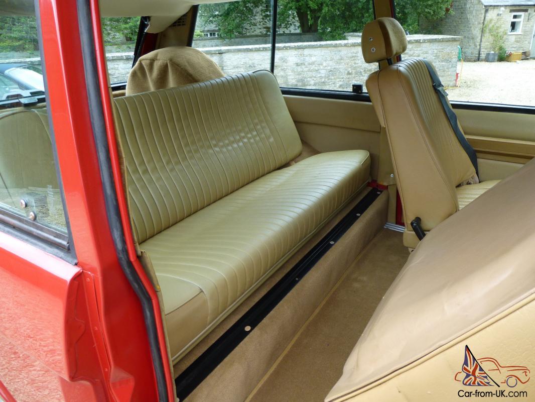 Very Low Mileage 1981 Range Rover 2 Door Classic