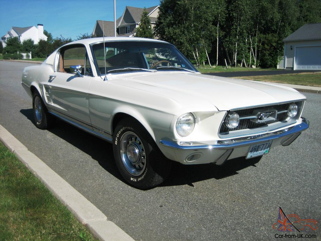 1967 Ford mustang 2 door fastback sale #7