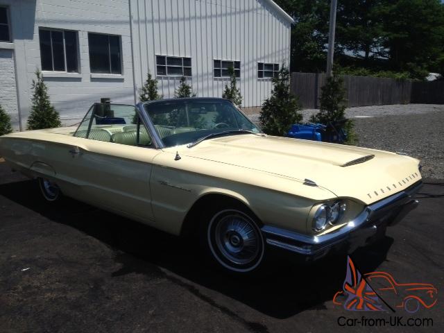 1964 Ford thunderbird convertible specifications