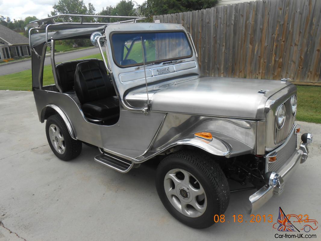 1976 Jeep Cj 5 Stainless Steel One Of A Kind