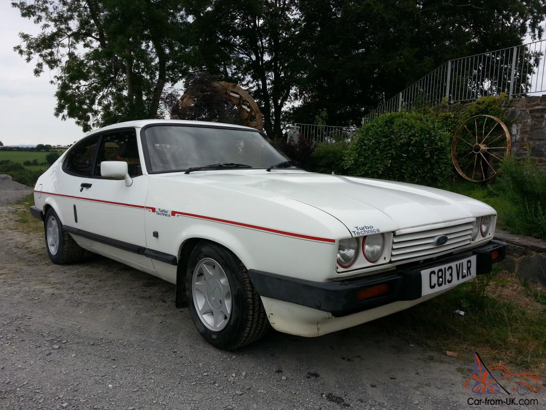 White ford capri #4