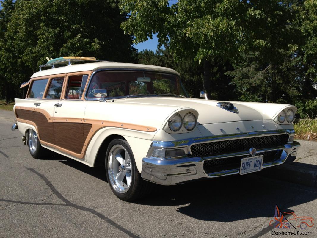 1958 Ford country squire station wagon