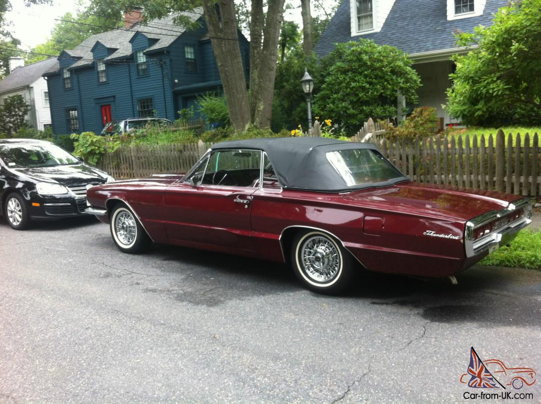 1966 Ford thunderbird convertible specs