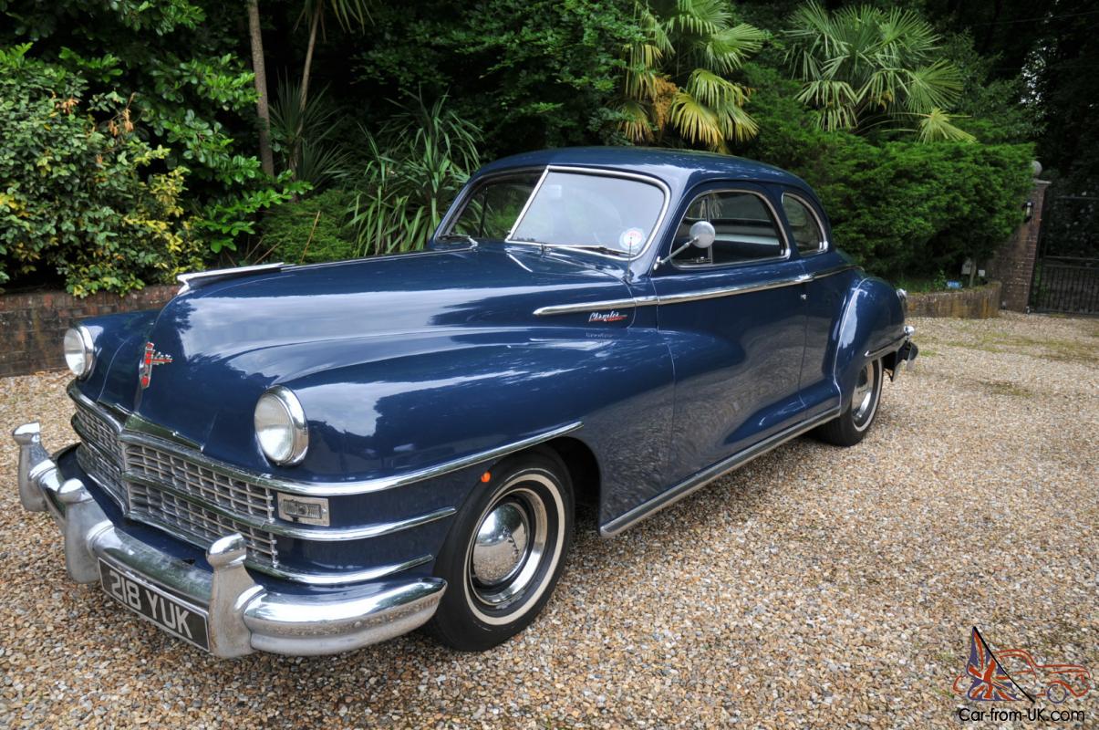1947 CHRYSLER WINDSOR CLUB COUPE CLASSIC AMERICAN