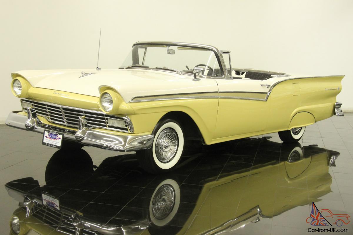 1957 Ford fairlane skyliner convertible