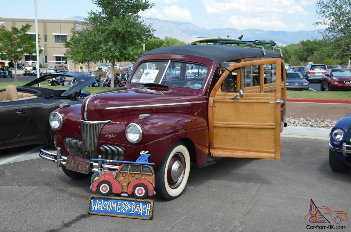 1941 Ford super deluxe woody #10