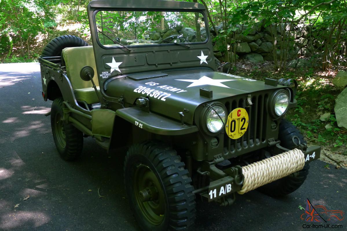 1952 WILLYS M38 JEEP KOREAN WAR ARMY MILITARY VEHICLE
