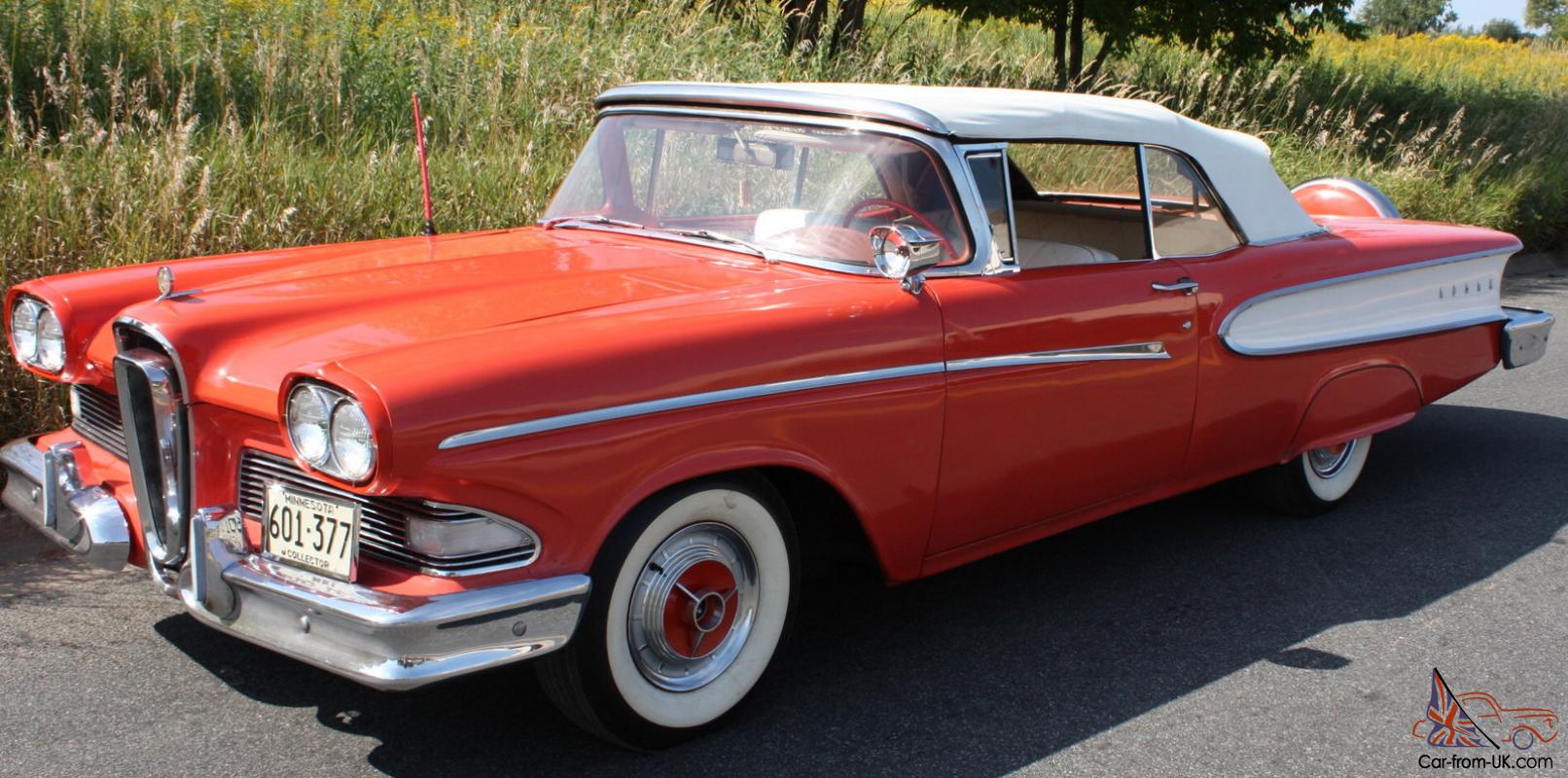 1958 Ford edsel convertible #6