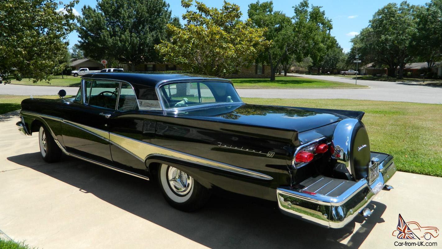 Black 1958 ford fairlane #9