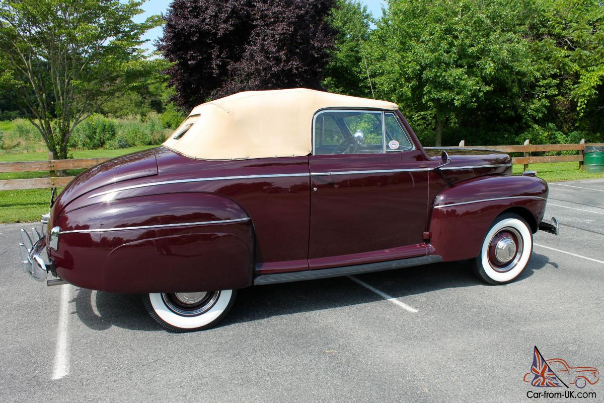 1941 Ford super deluxe convertible